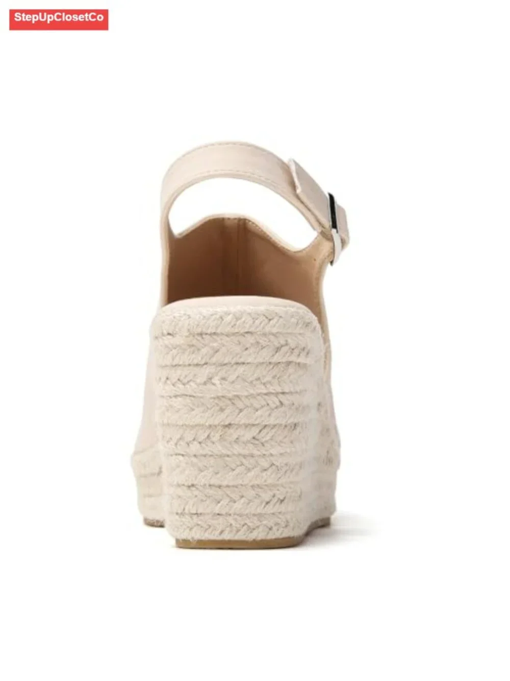Espadrilles Wedges for Women Open Toe Ankle Strap Platform Dressy Casual